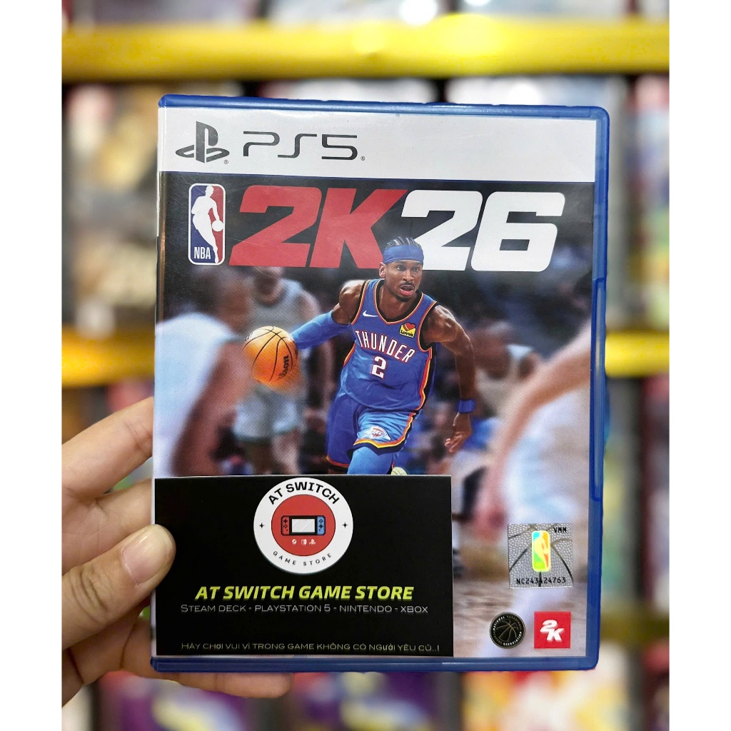 Đĩa game NBA 2K26 Cho Ps5 - Switch 2