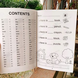 Sách - Bộ đôi Sight Words For Kids cho bé tập đọc, luyện từ