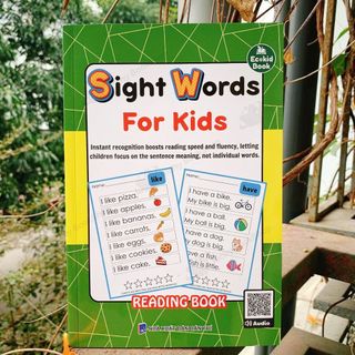 Sách - Bộ đôi Sight Words For Kids cho bé tập đọc, luyện từ