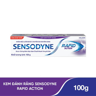 Kem đánh răng Sensodyne Rapid Action 100g