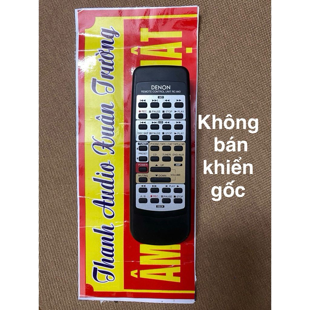 Khiển học âm li DENON các đời PMA/Amply: Denon UPA-F100 • Đầu CD: Denon DCD-F100 • Đầu Cassette: Den
