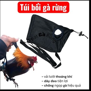 túi bổi gà rừng, túi bổi gà sỏ chân có dây đeo tiện lợi