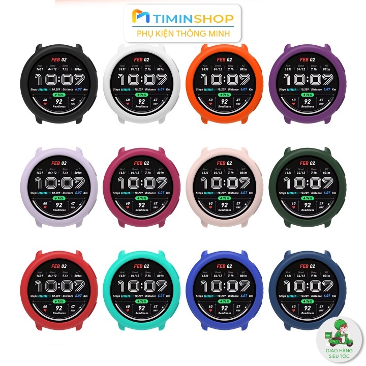 Ốp cho Amazfit Active 2/ Active 2 Premium - Chất Silicone (OA2)