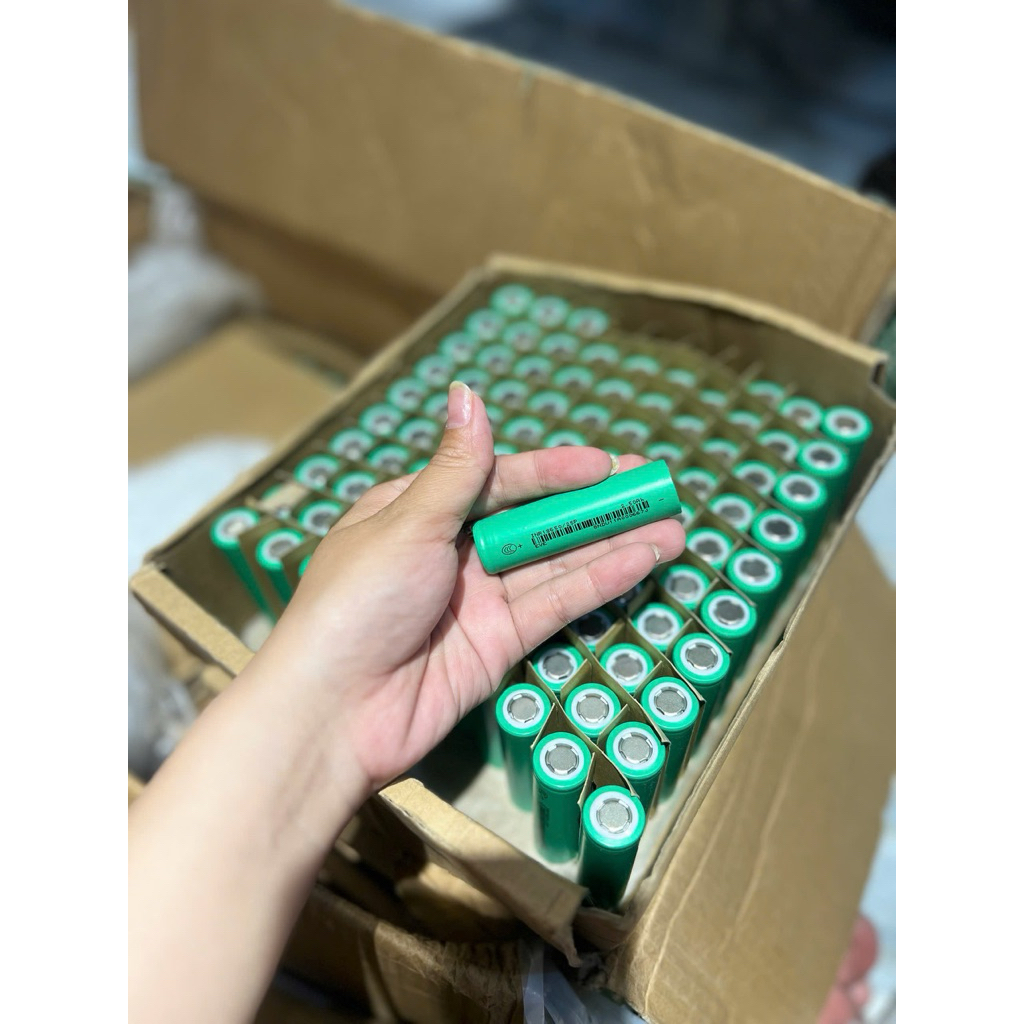 Eve Pin 18650 dl 2500 dòng xả cao 30A. Nội trở 12. Giải pháp lý tưởng cho máy công cụ xả cao