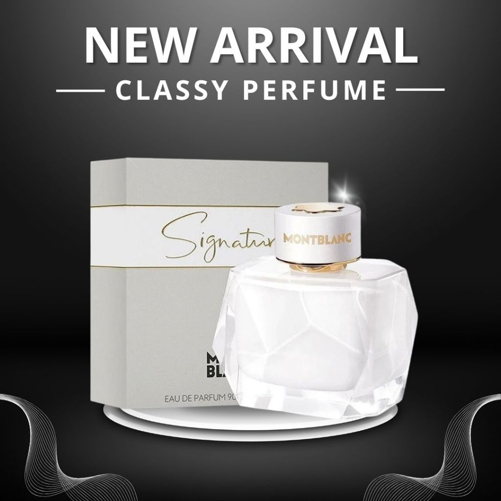 [ Chính Hãng ] Nước Hoa Nữ Montblanc Signature EDP For Women 90ml - Full Box