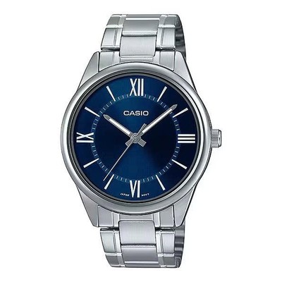 Đồng hồ nam dây kim loại chính hãng Casio MTP-V005D-2B5UDF