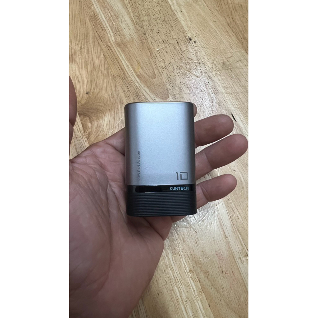 Sạc Cuktech 10 mini GaN 2C1A 120W