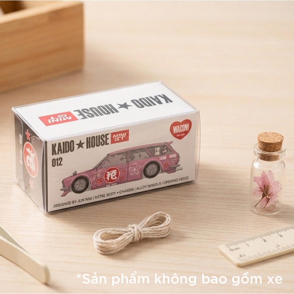 Hộp PVC protect bảo vệ Kaido House 1:64 PVC_KAIDO