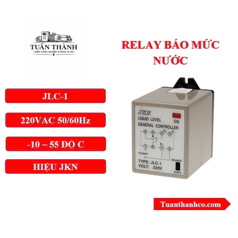 Relay Báo Mức Nước JLC-1 Hiệu JKN