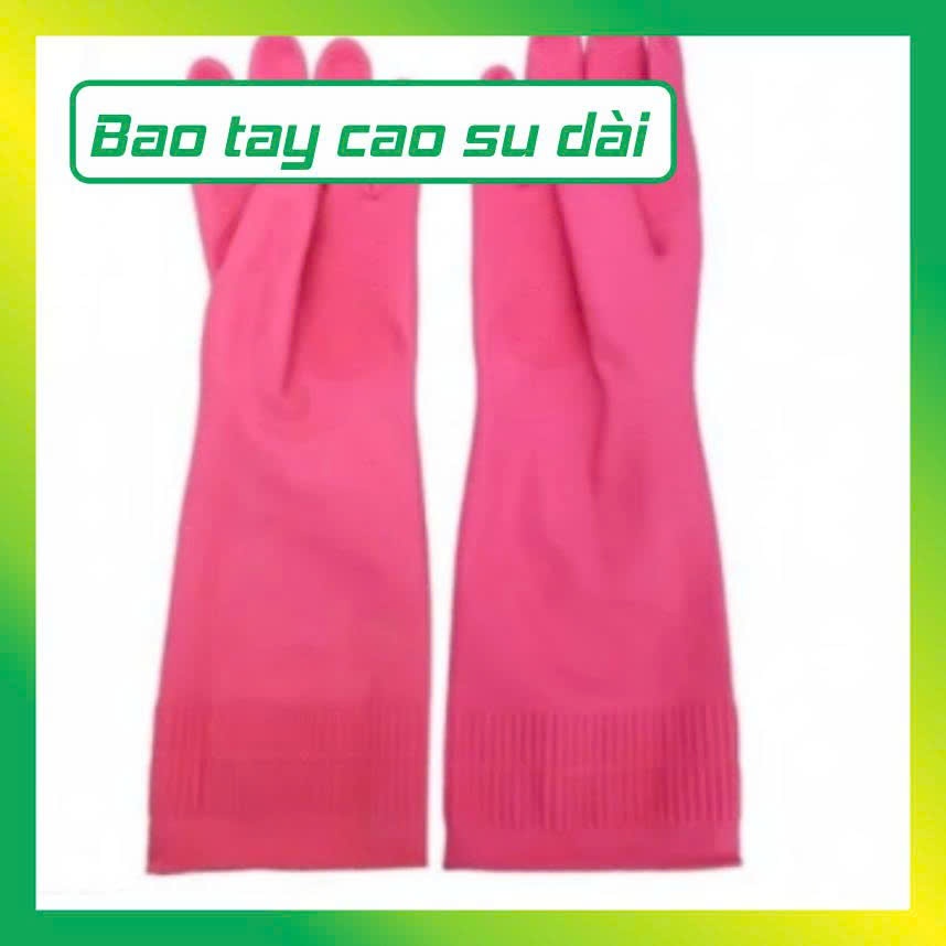 ( Combo 5 đôi) Gang tay cao su dài đủ size- VUI VUI STORE
