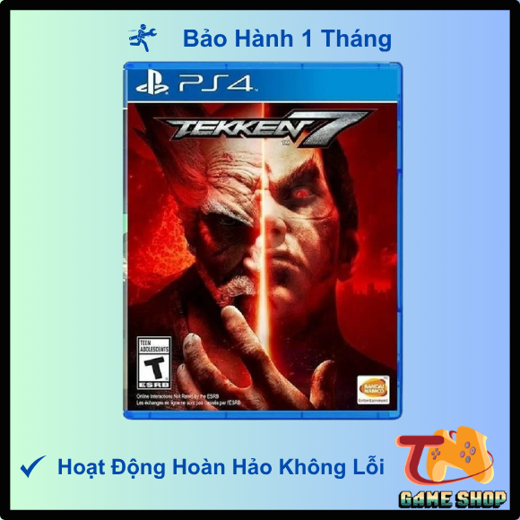 Đĩa Game Ps4: Tekken 7 Ps4