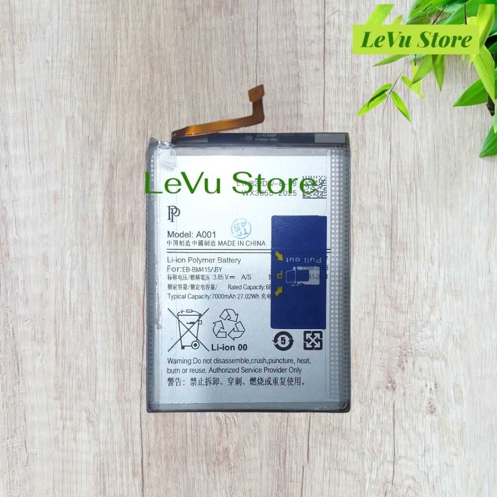 Pin SS Galaxy M51 Phôi Mỏng [EB-BM415ABY] Hãng PP