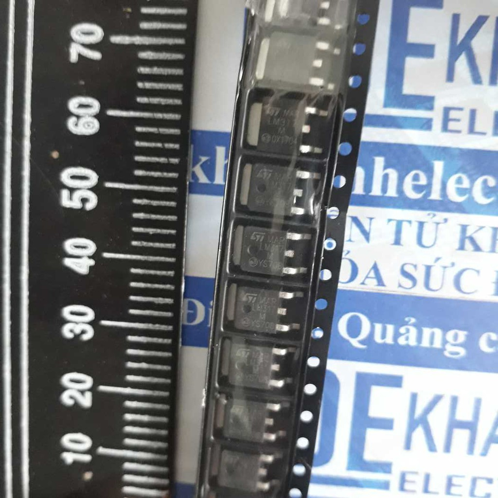 10 con LM317 LM317M T0-252 ST IC nguồn chân dán kde3616