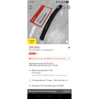 nắp xã nhớt zin Sh125/150 ý Dylan PS @
