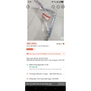 nắp xã nhớt zin Sh125/150 ý Dylan PS @