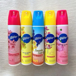 Combo 5 Chai Nước Hoa Xịt Phòng Cao Cấp Familife 350ml ( giao màu ngẫu nhiên )