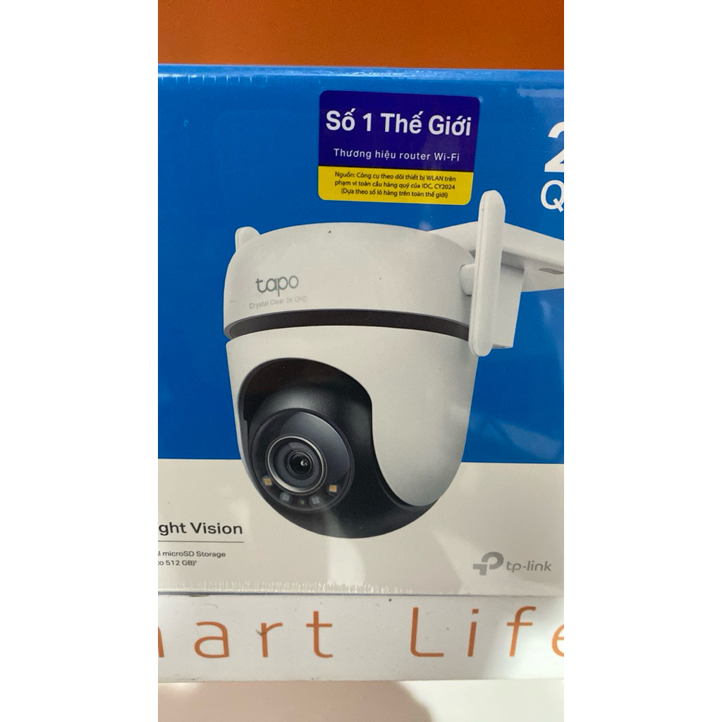 Camera IP ngoài trời 360 độ 4MP Tapo C520WS