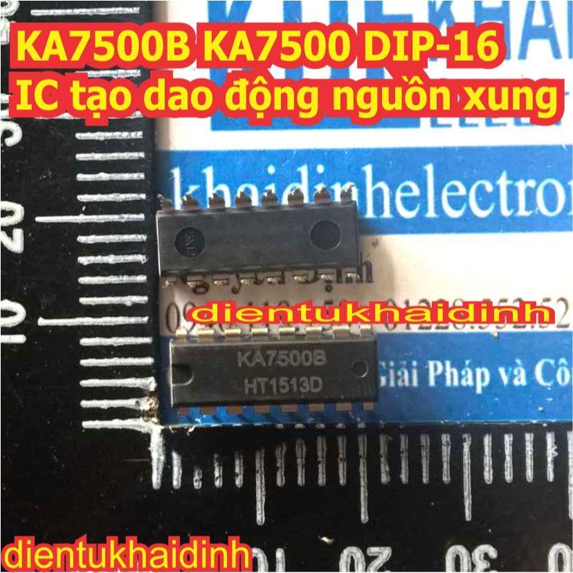 5 con KA7500B KA7500 DIP-16 IC tạo dao động nguồn xung (5 con) KDE1589