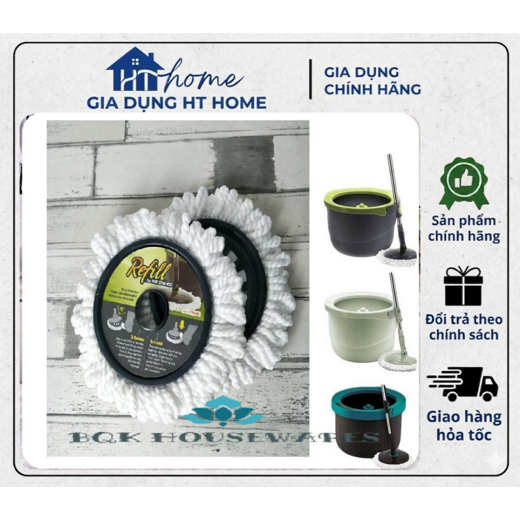 Bộ 2 bông lau thay thế ETM498MIT