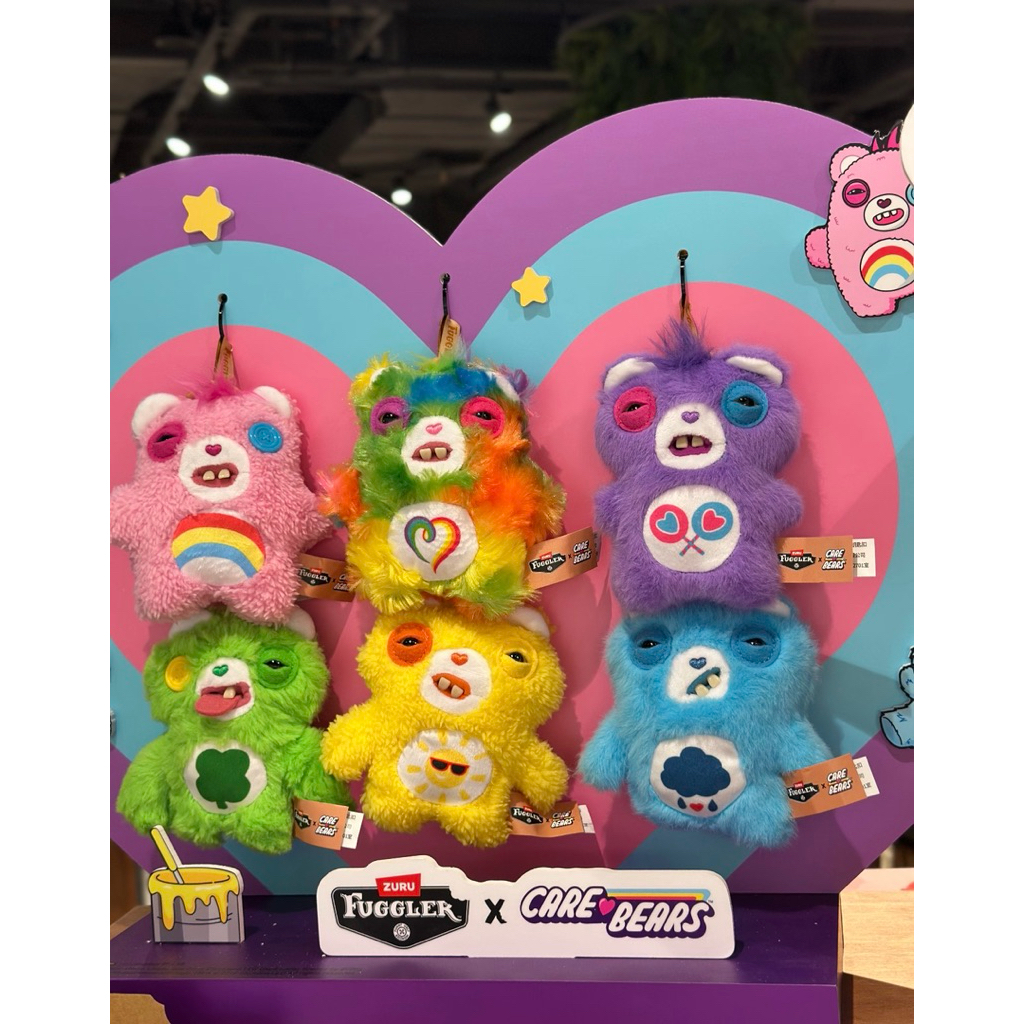 [CHÍNH HÃNG] Fuggler Care Bears Keyring Blind Box Series 3.5"