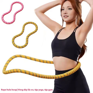Vòng Lắc Bụng Lắc Eo Giảm Mỡ Bụng Bọc Dẻo Mềm Mại, An Toàn Dễ Sử Dụng Dây Lắc Eo Tập Bụng