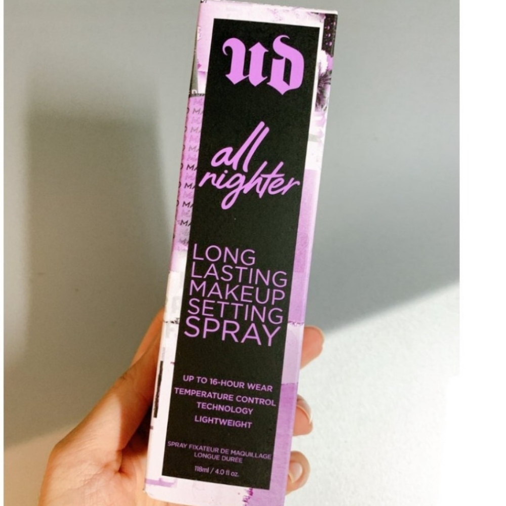 ✅chính hãng✅Xịt khoá nền giữ lớp make up Urban Decay All Nighter Long Lasting Make Up Setting Spray-