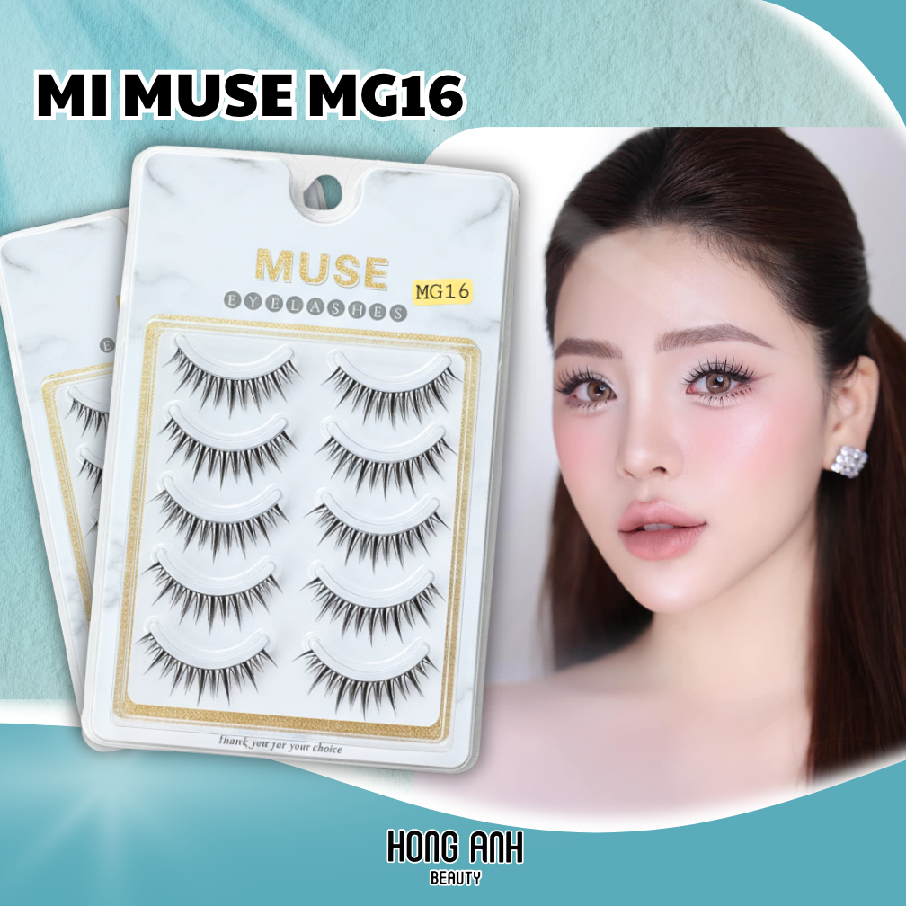 MI MUSE MG16 - Sợi Mi Mỏng Nhẹ, Tự Nhiên, Lên Mắt Xinh