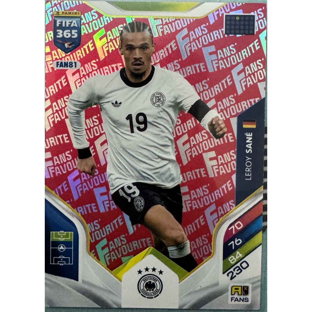 Leroy Sane Fans Đỏ PANINI FIFA365 2026