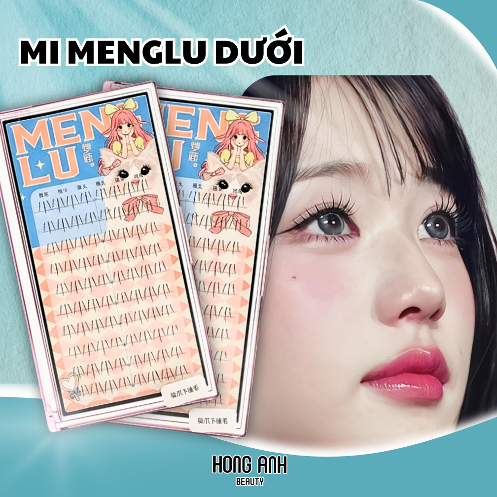 MI MENGLU DƯỚI Hot Trend Douyin – Mã Mi Dưới Giúp Đôi Mắt To Tròn, Long Lanh - Hong Anh Beauty