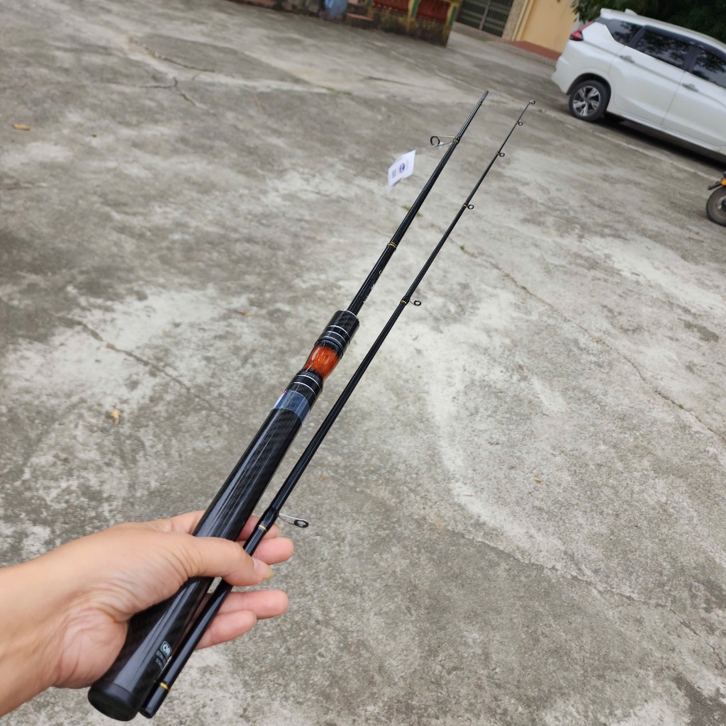 [Fuji] Cần Lure Đứng Orca Black Thế Hệ II - Cán Cacbon - Khoen Fuji