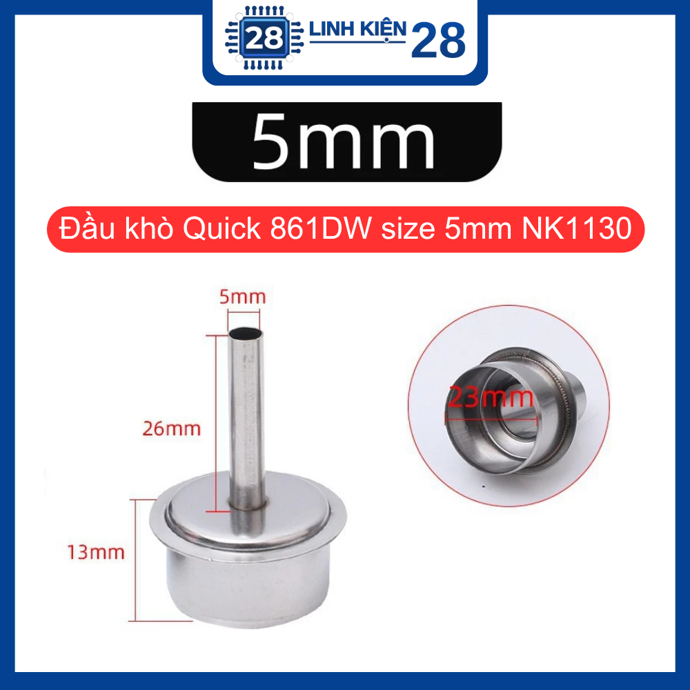 Đầu khò Quick 861DW size 5mm NK1130. linhkien_28