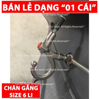 "01 MÓC" Bấm Treo Đồ Xe Máy Nhôm Mạ Crom M20 - VT103