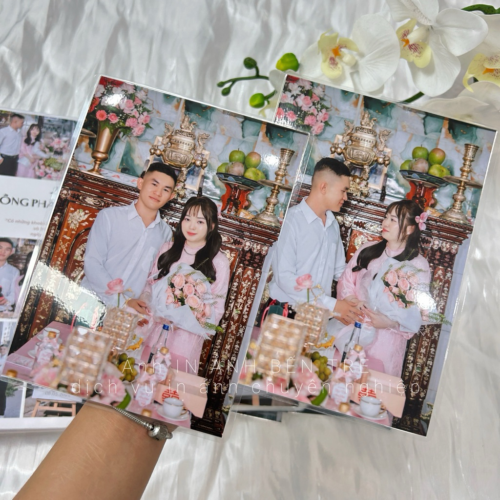10 ẢNH ÉP NHỰA 13X18CM - IN 100 ẢNH TẶNG KÈM ALBUM ĐỰNG