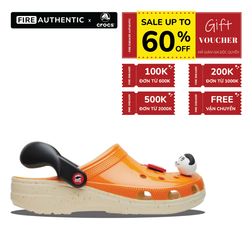 | Fire Authentic | Dép Clog Unisex Krispy Kreme Classic Clog