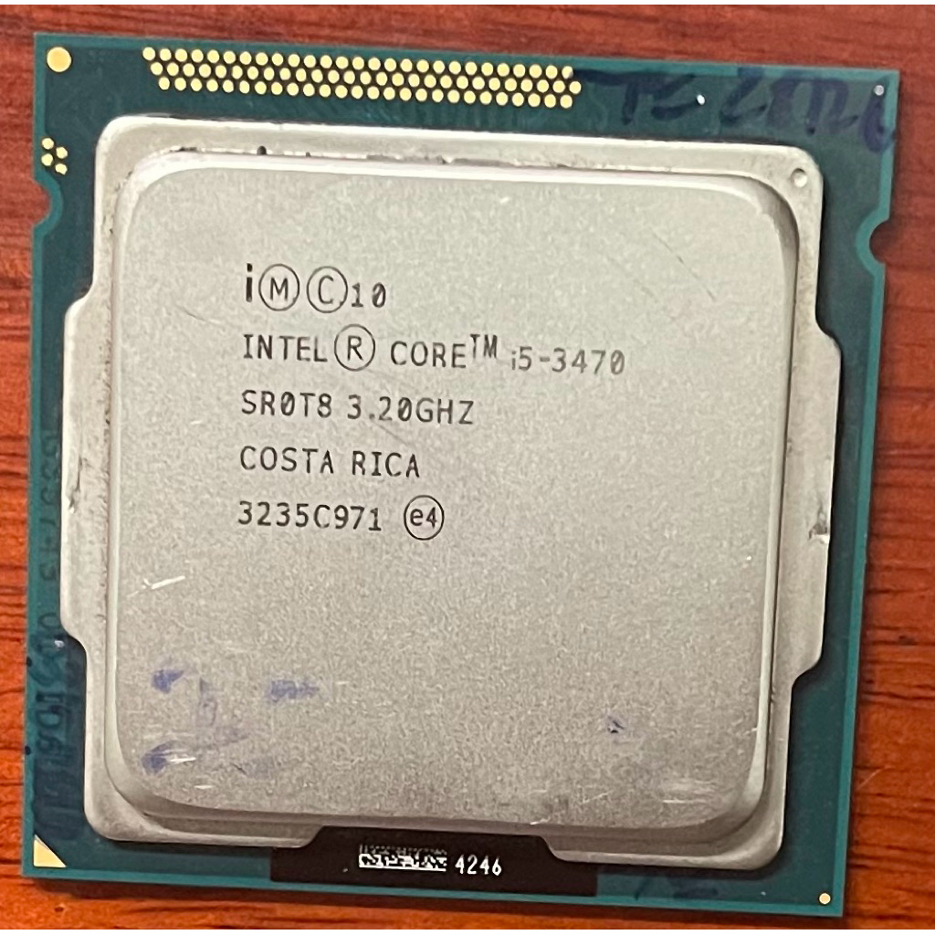 CPU intel i5 3470