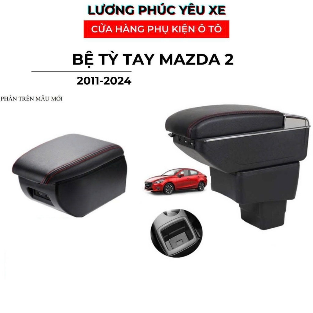 PHỤ KIỆN XE MAZDA 2:BỆ TỲ TAY, BẠT PHỦ,GẠT MƯA,BỌC VÔ LĂNG