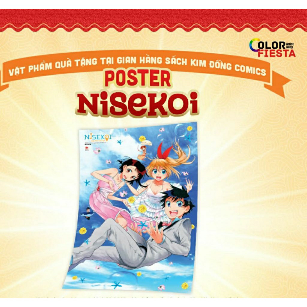 Poster Nisekoi, Beastars, One Piece Fes 2026