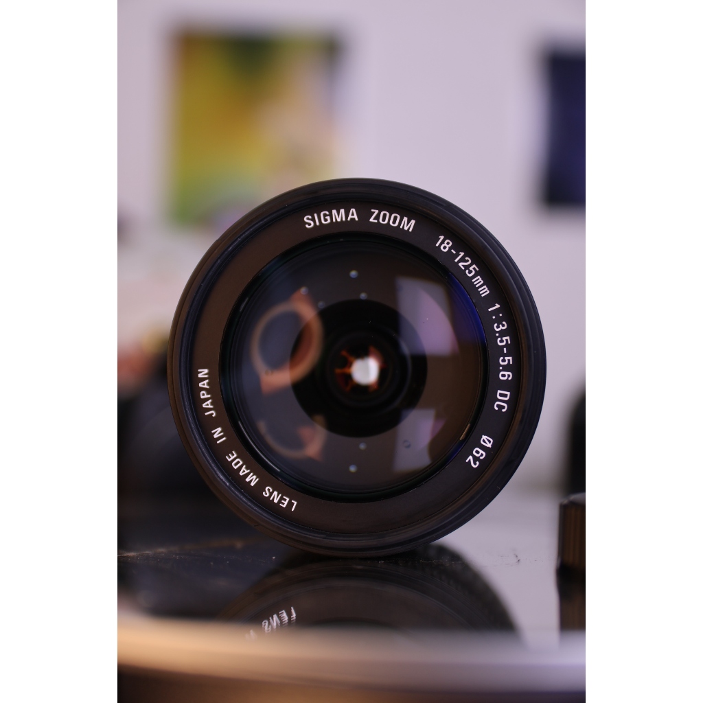lens Canon Sigma 18-125mm F/3.8-5.6 DC Zoom Lens for Canon ef-s (99% - hoạt động tốt - cho canon crop) - Ống kính Canon EF