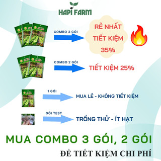 Hạt Giống Rau Dền Cơm - Rau Ăn Lá Dễ Trồng, Nảy Mầm Nhanh TR47