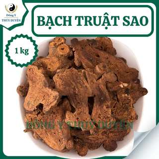 Bạch Truật Sao Vàng 1kg | Loại 1 - Hỗ Trợ Tăng Cường Chức Năng Tỳ Vị, Giúp Ăn Ngon, Giảm Đầy Bụng