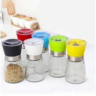 Cối Xay Tiêu Cầm Tay Tiện Dụng Bằng Thủy Tinh Có Tay Vặn Tiện Lợi ( Giao ngẫu nhiên mẫu)