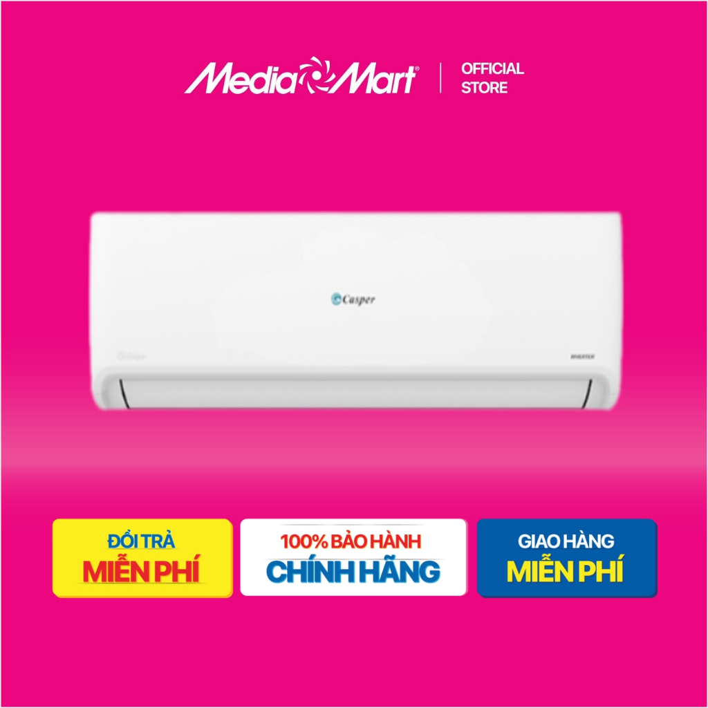 [ Mediamart Mall ] Điều hòa Casper 1 chiều Inverter 2HP-18.500BTU TC-18IS36 BH chính hãng,Ship 0đ