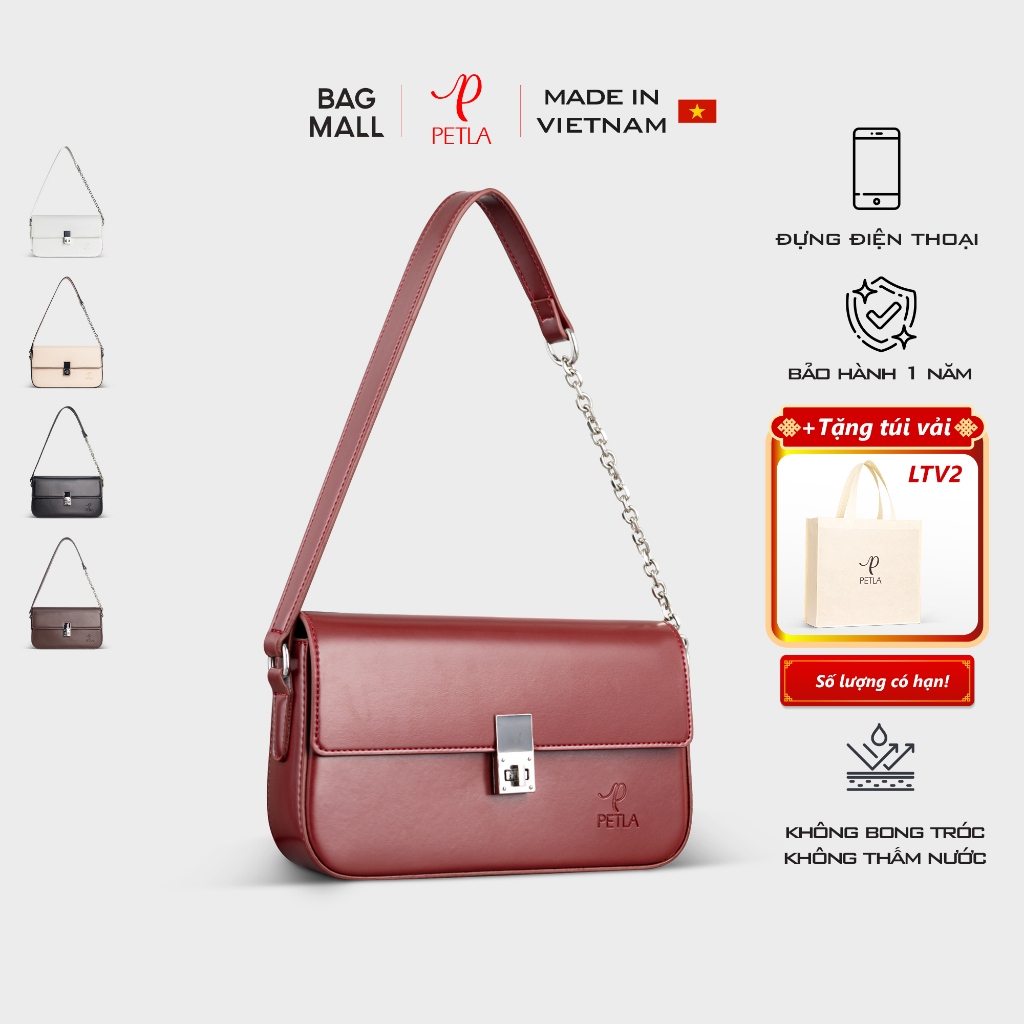 Túi da đeo vai nữ thời trang PETLA LN15
