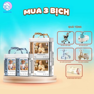 [COMBO 3 BỊCH XE ĐẨY GẤP GỌN] Tã/Bỉm ROYALSOFT  – Siêu Êm Ái, Thấm Hút Nhanh, Mềm Mại Chuẩn Tinh Hoa