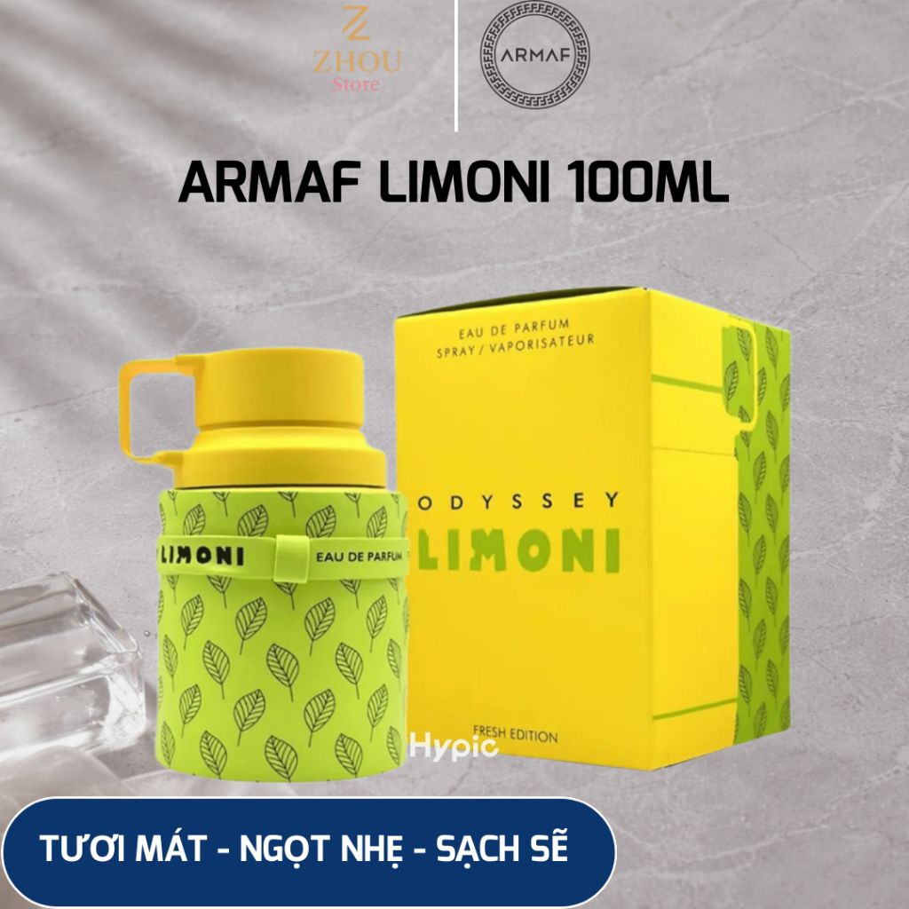 Nước hoa club Limoni Armaf Odyssey Limoni 100ml - Tươi mát, ngọt nhẹ, sạch sẻ