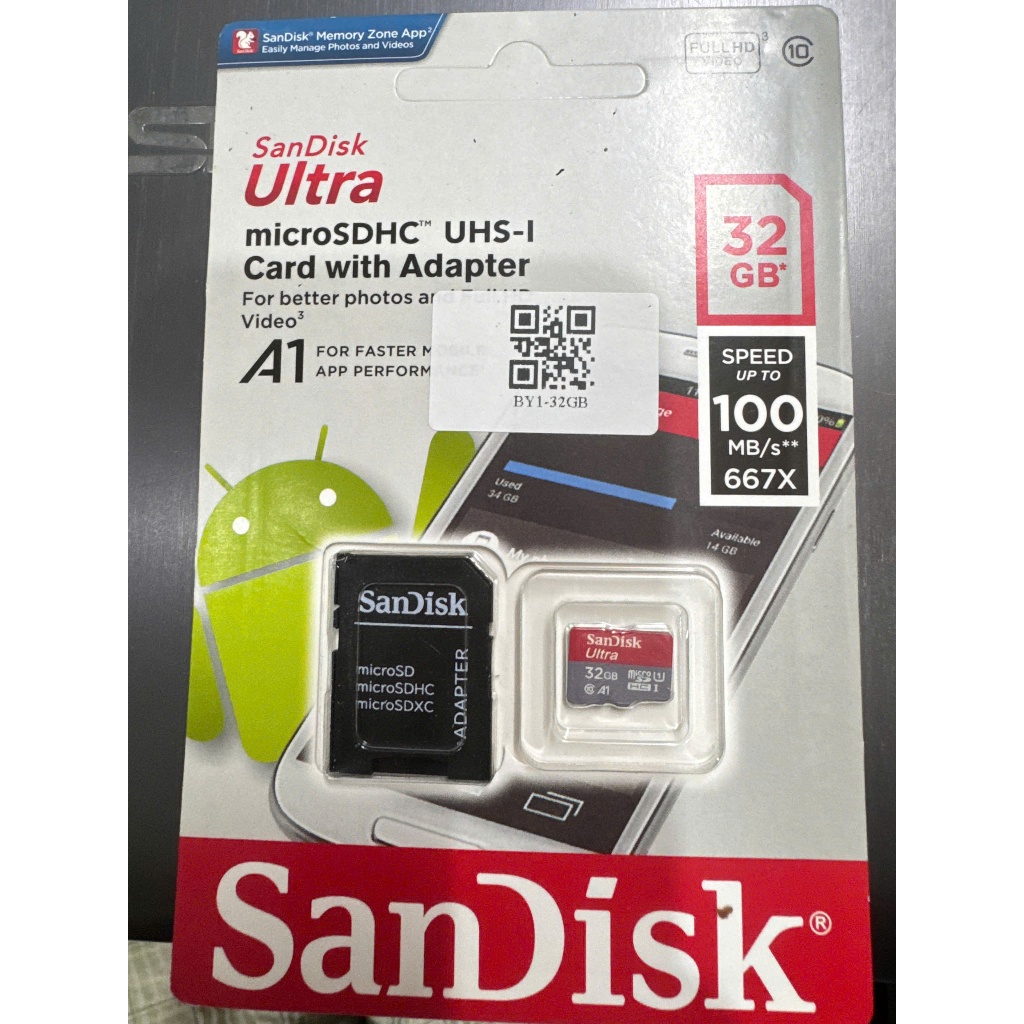 Thẻ nhớ Sandisk Ultra Micro 32gb