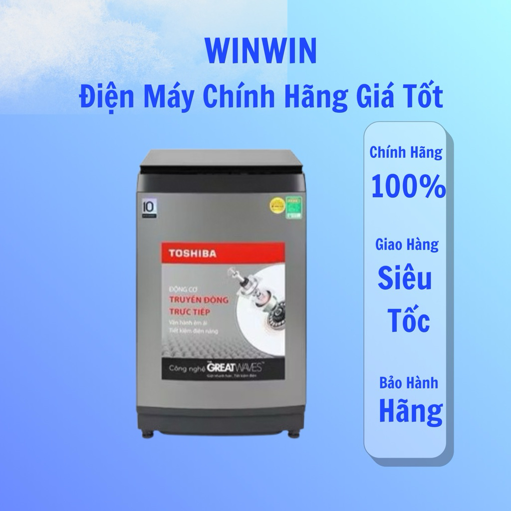 Máy giặt Toshiba Inverter 15 kg AW-DM1600LV(SG) - BH chính hãng