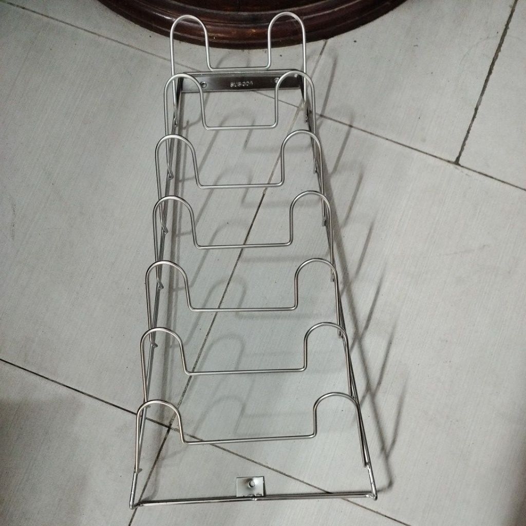 Giá úp vung nồi inox 304