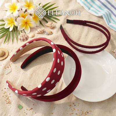 Băng đô cài tóc nữ Eleanor Accessories vải đa dạng kiểu dáng phụ kiện tóc bờm tóc đi biển 6821