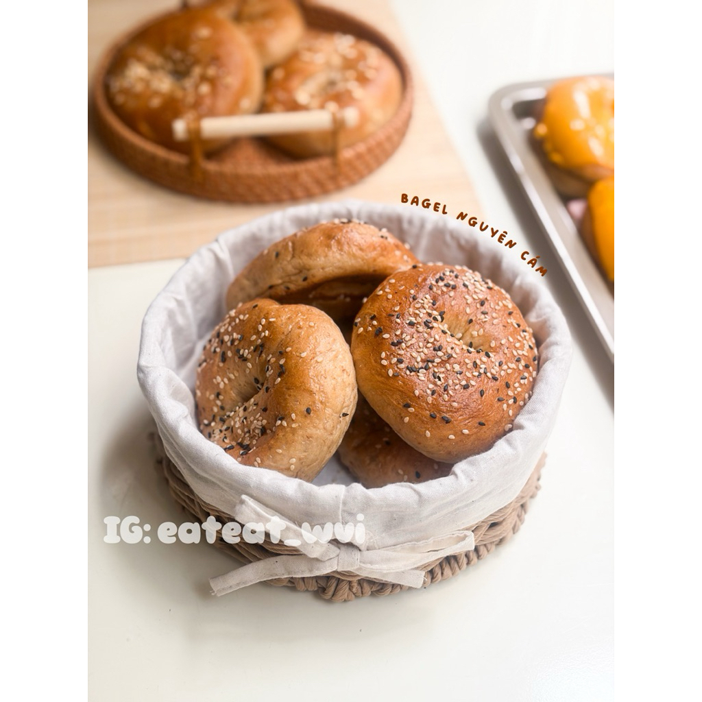 BAGEL NGUYÊN CÁM 2 vị siu hot